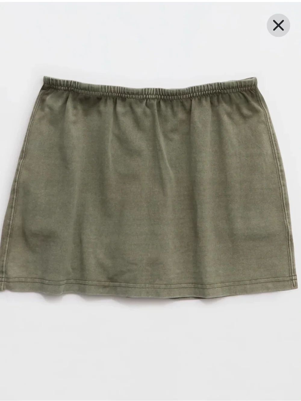 NWT Women’s Olive Green Casual Mini Skirt